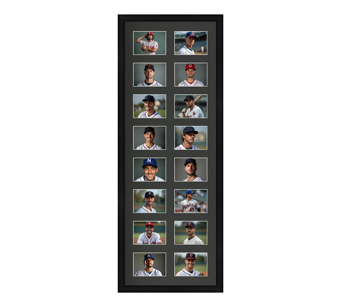 Card Frame Display - 16 Openings for Pokemon, Magic The Gathering, or other Sleeved or Toploader cards – Sleeve (2.5"x3.5")