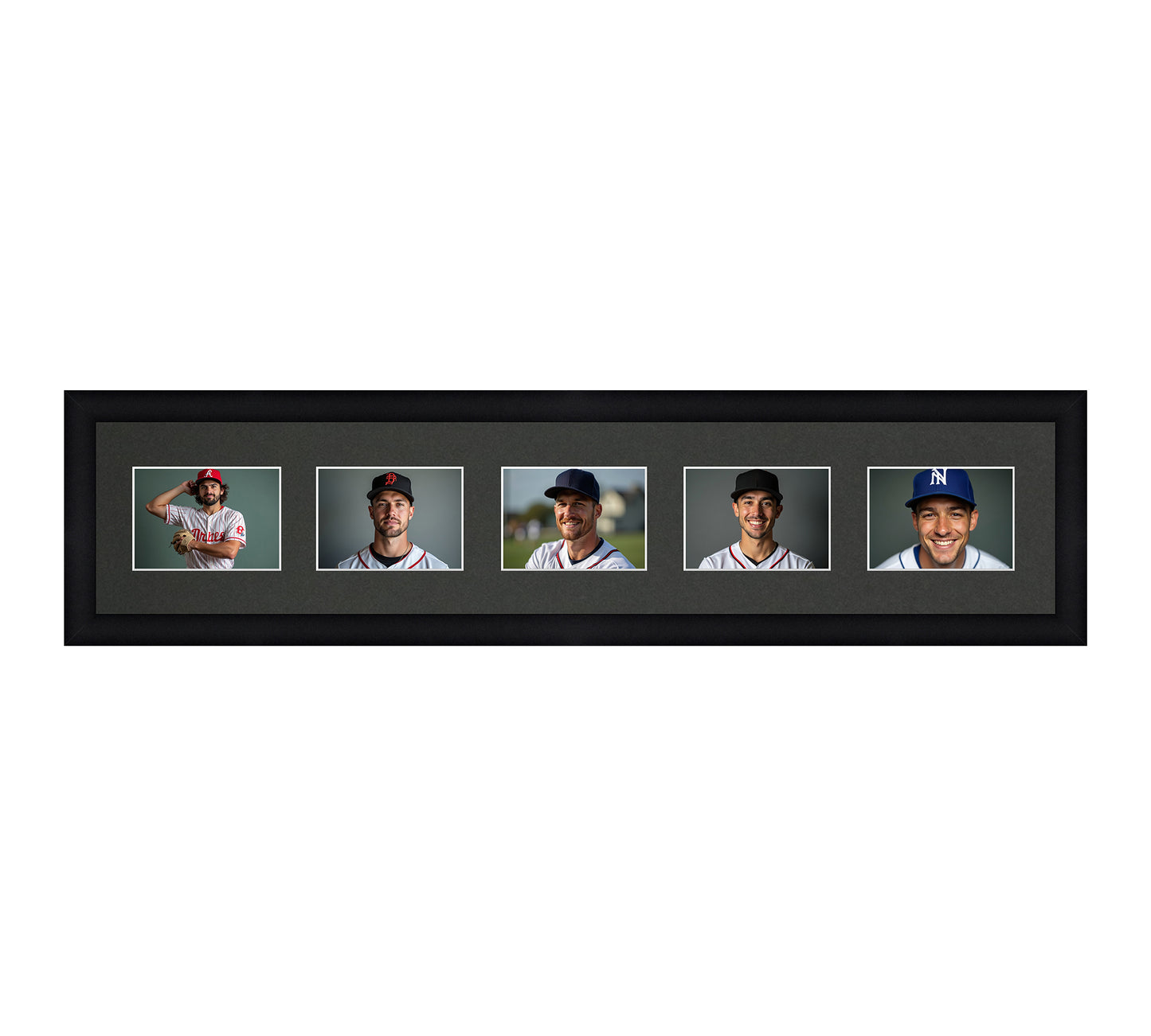 Card Frame Display - 5 Openings for Pokemon, Magic The Gathering, or other Sleeved or Toploader cards – Sleeve (2.5"x3.5")