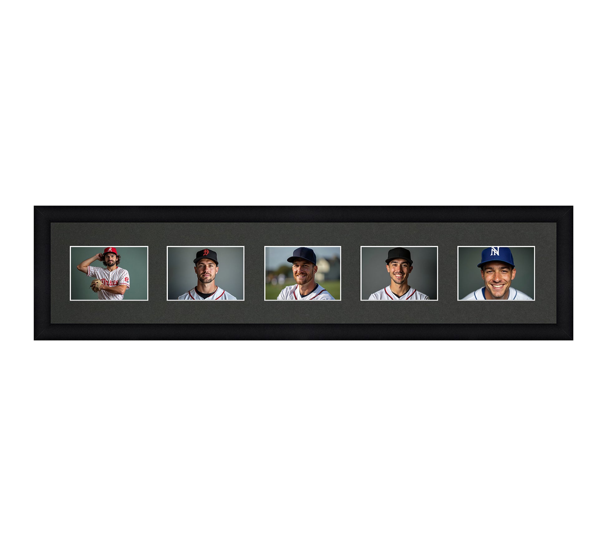 Card Frame Display - 5 Openings for Pokemon, Magic The Gathering, or other Sleeved or Toploader cards – Sleeve (2.5"x3.5")