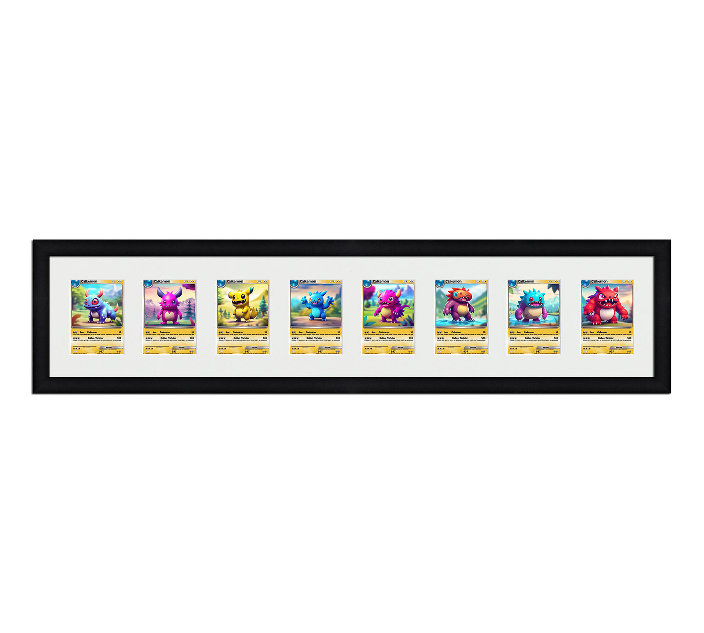 Card Frame Display - 8 Openings for Pokemon, Magic The Gathering, or o Card Frame Shop Card Frame Display - 8 Openings for Pokemon, Magic The Gathering, or o Card Frame Shop
