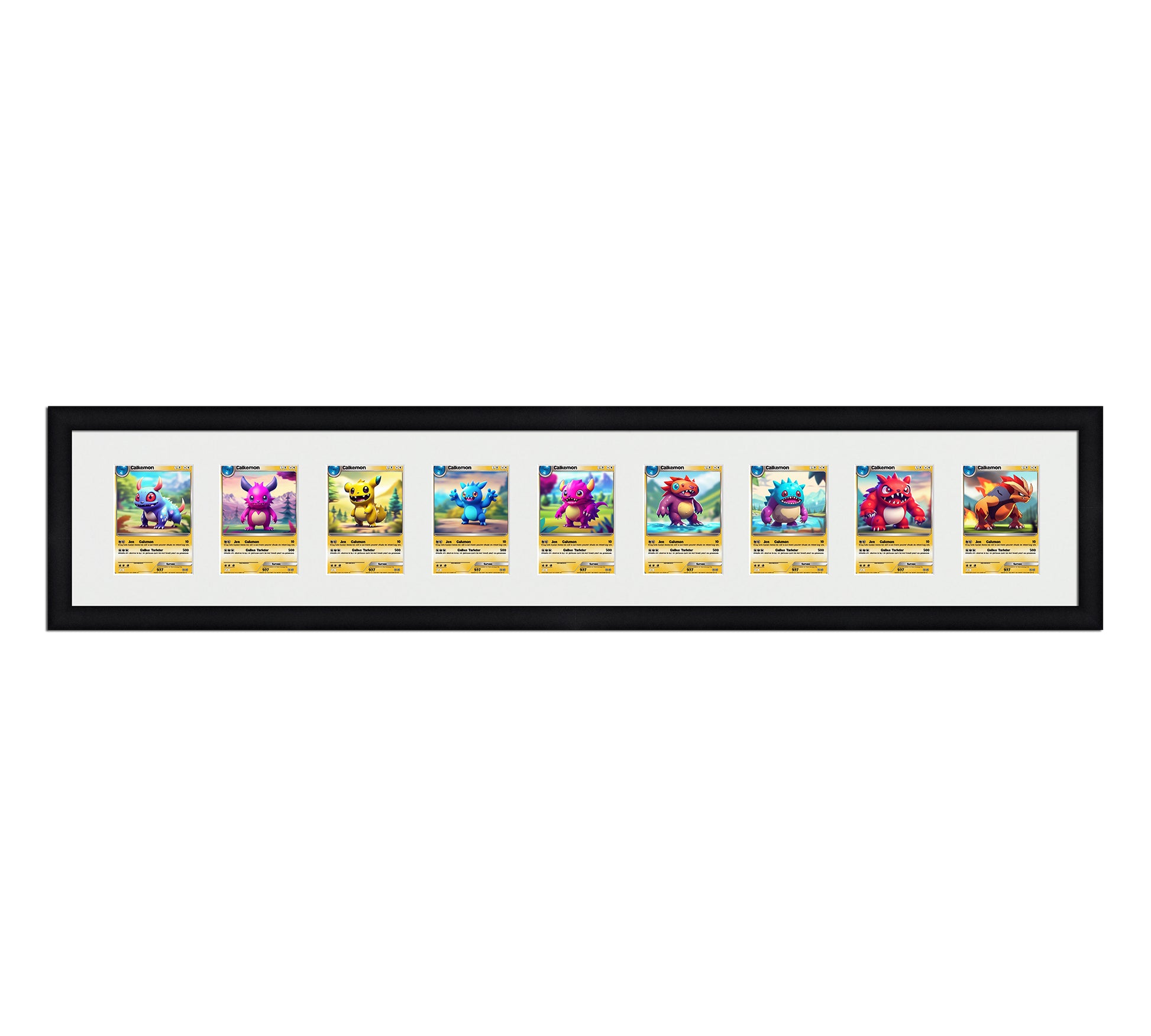 Card Frame Display - 9 Openings for Pokemon, Magic The Gathering, or o Card Frame Shop Card Frame Display - 9 Openings for Pokemon, Magic The Gathering, or o Card Frame Shop