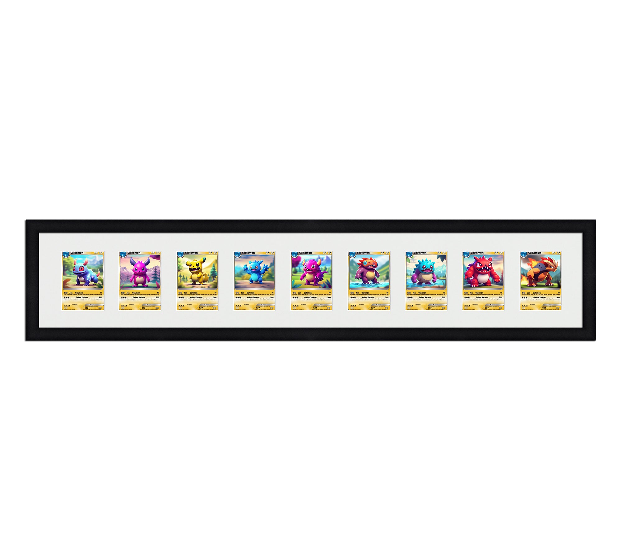 9 card pokemon frame Card Frame Display