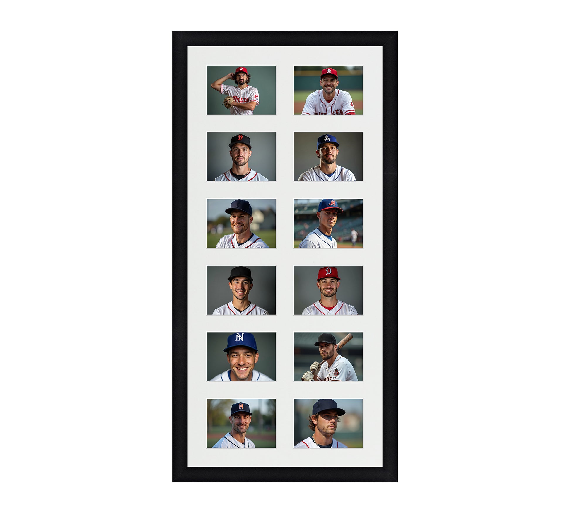 Card Frame Display - 12 Openings for Pokemon, Magic The Gathering, or other Sleeved or Toploader cards – Sleeve (2.5"x3.5")