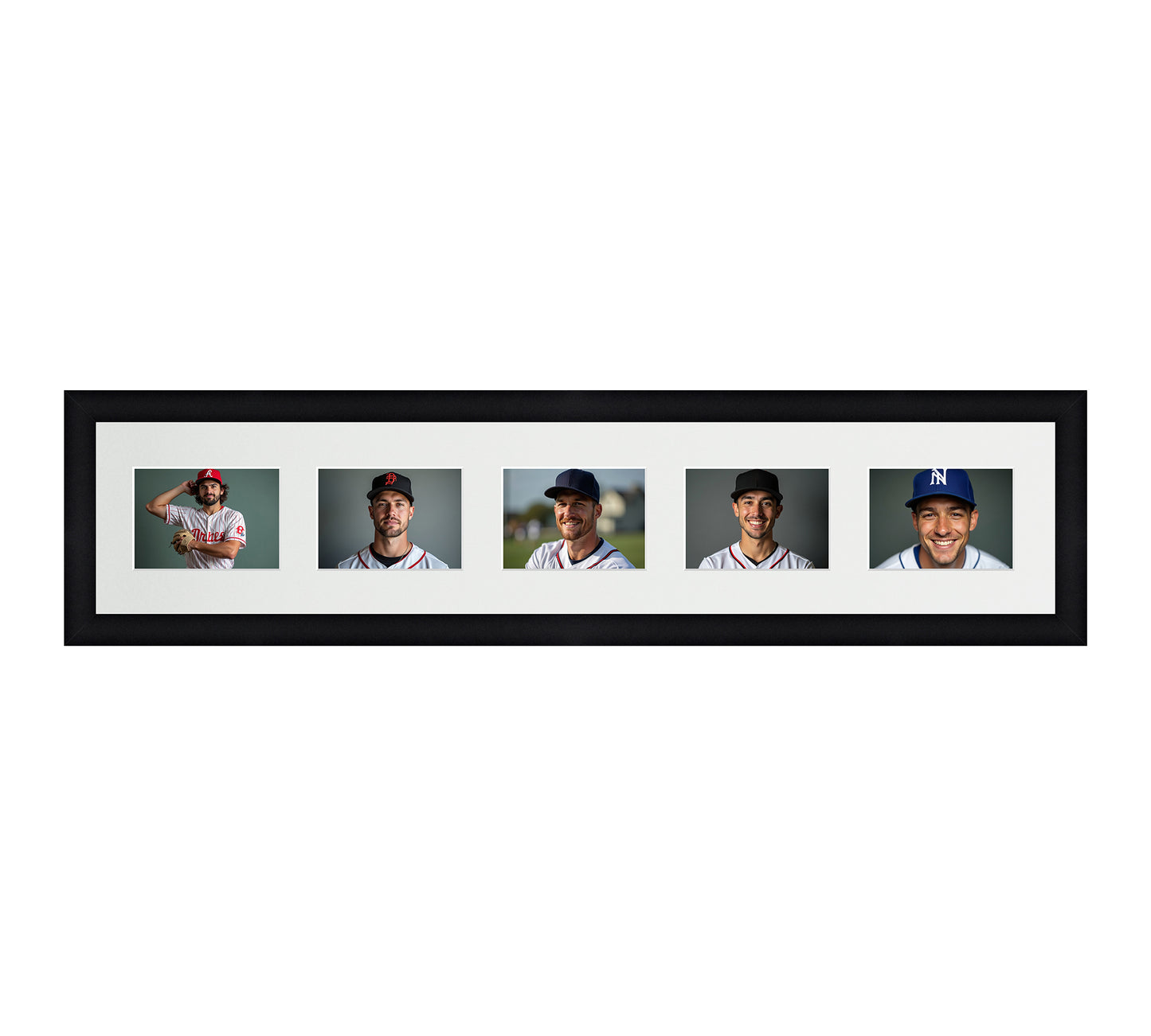 Card Frame Display - 5 Openings for Pokemon, Magic The Gathering, or other Sleeved or Toploader cards – Sleeve (2.5"x3.5")
