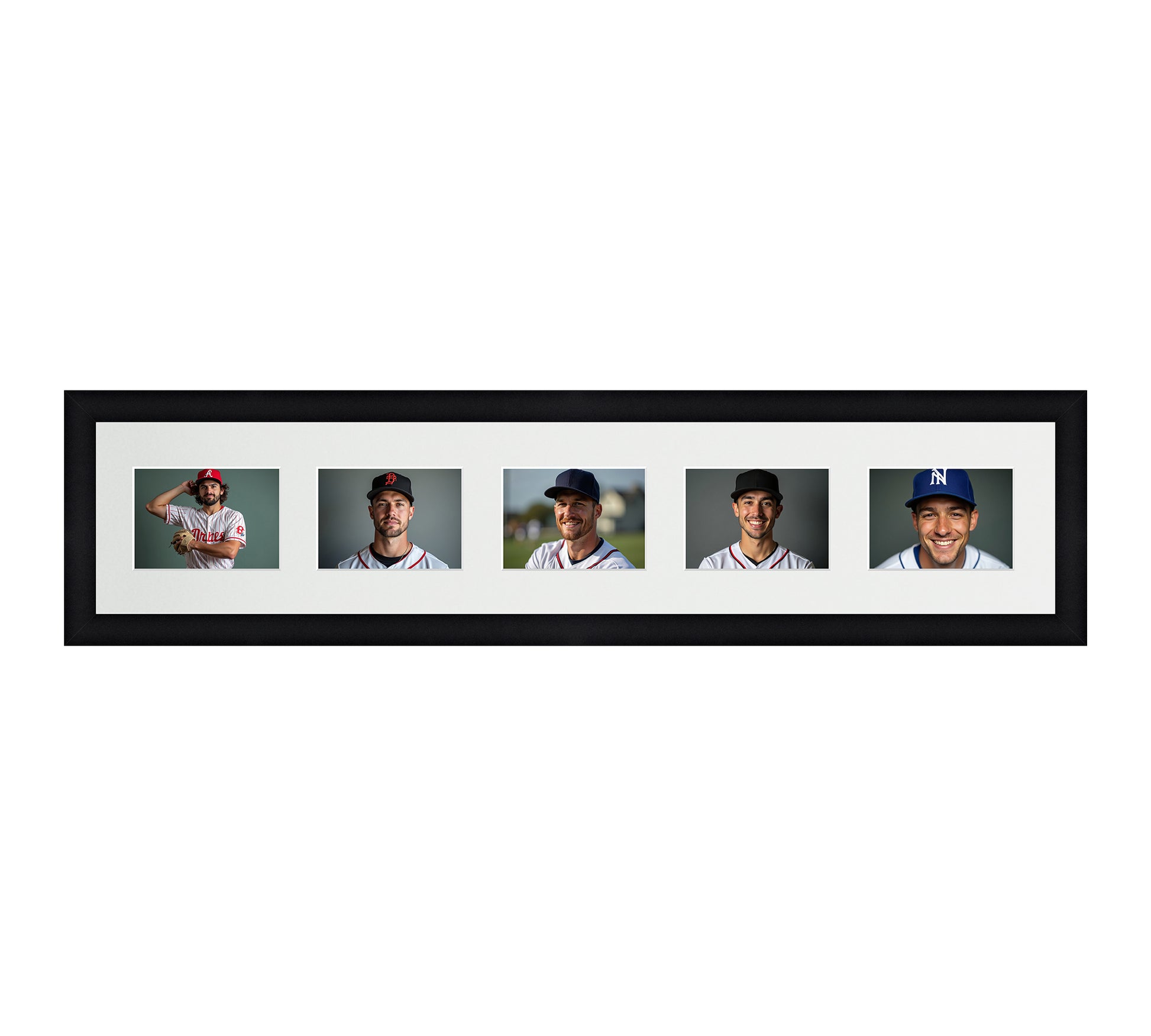 Card Frame Display - 5 Openings for Pokemon, Magic The Gathering, or other Sleeved or Toploader cards – Sleeve (2.5"x3.5")