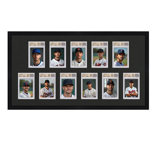 Card Frame Display - 11 Openings for BGS Graded Slabs