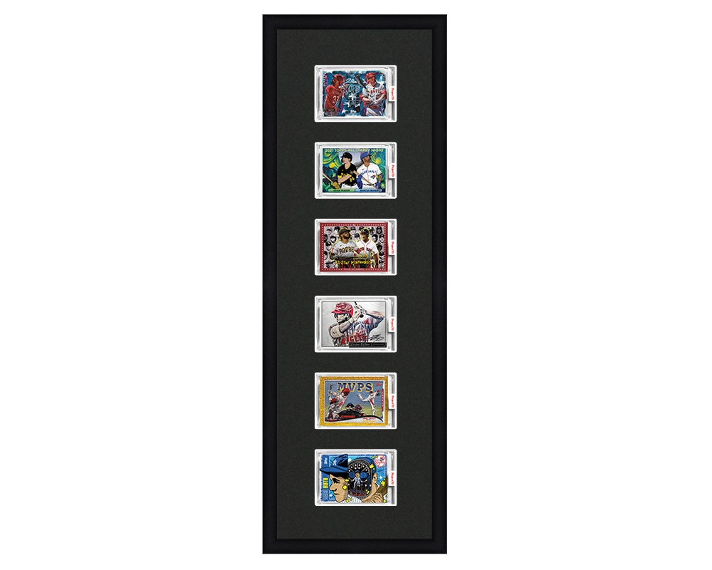 Framed Card Display - 6 Openings for Project 70, Project 100, or Project 2020 Slabs Framed Card Display - 6 Openings for Project 70, Project 100, or Project 2020 Slabs